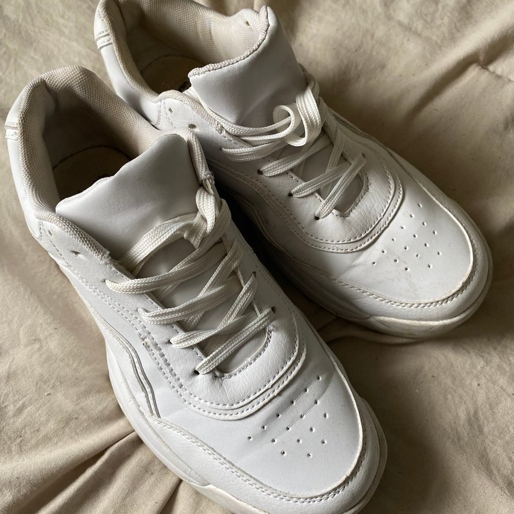 Primark chunky white sneakers